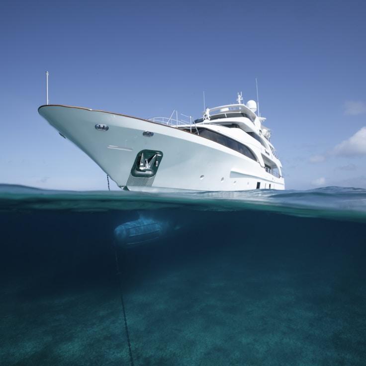 Corporate retreat on yacht